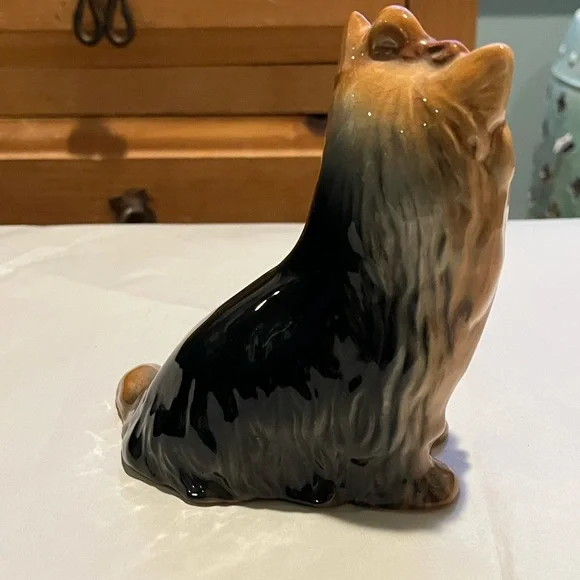 Vintage Sylvac Yorkshire Terrier Figurine 5027 Made in England - Picture 8 of 10